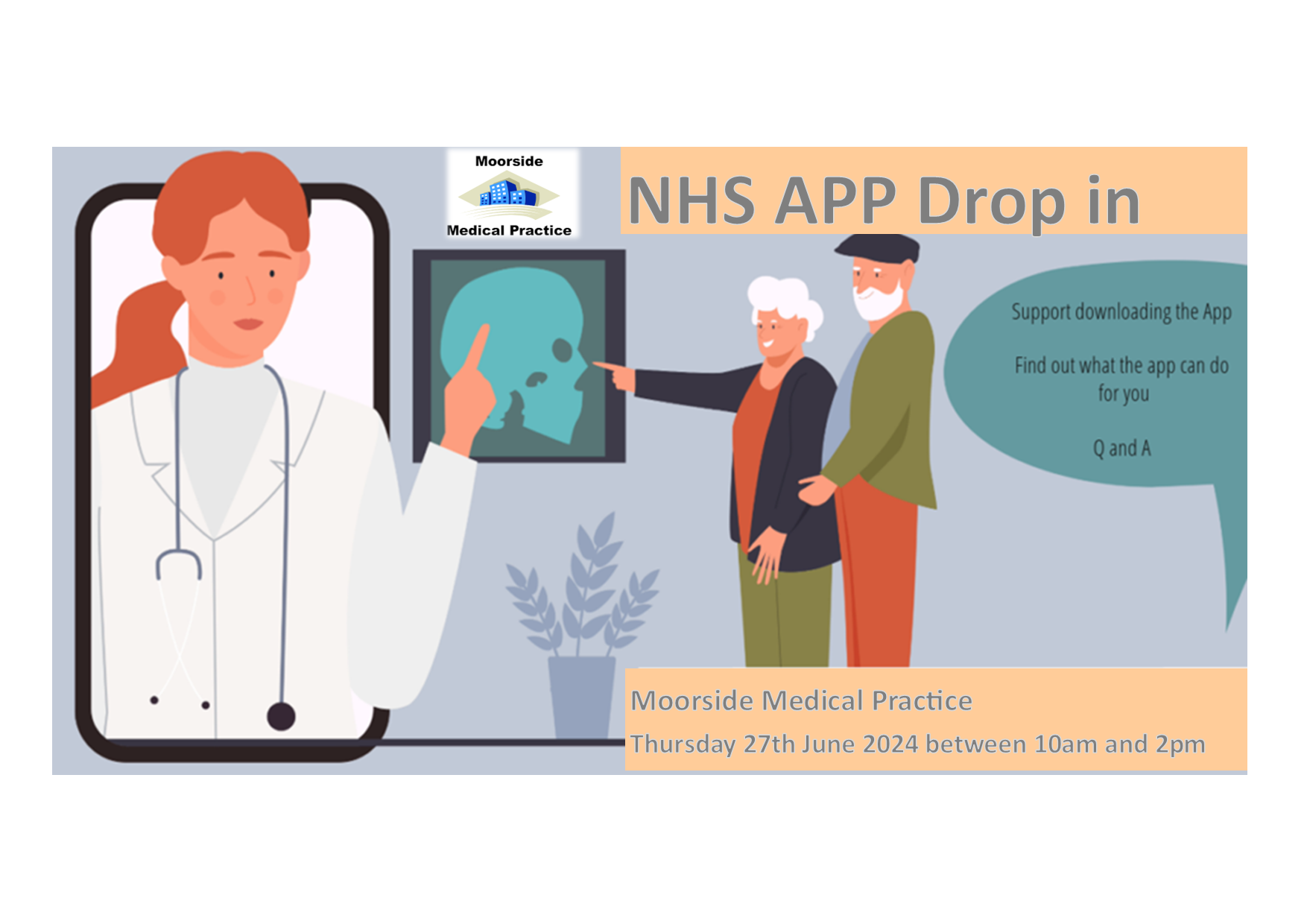 NHS App drop in